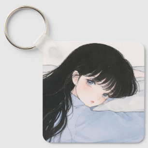 porte-clés du sommeil de la demoiselle