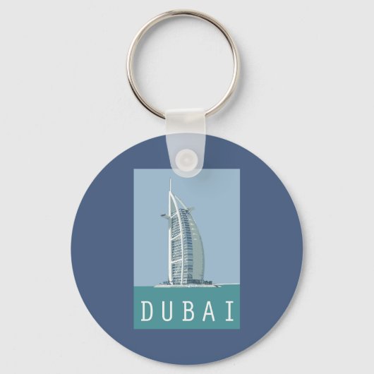 Porte-clés Dubaï Burj al Arab (Recto)
