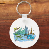 Porte-clés Dubaï - Émirats Arabes Unis.png (Recto)