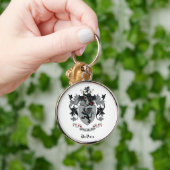 Porte-clés DuBois Family Crest Button Keychain (Main)