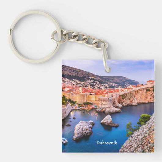 Porte-clés Dubrovnik Croatie (Devant)