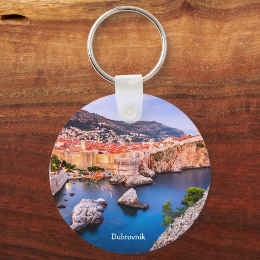 Porte-clés Dubrovnik Croatie (Verso)