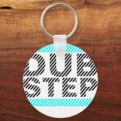 Porte-clés Dubstep Cyan (Recto)