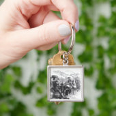 Porte-clés Duc de Monmouth avançant sur Taunton (main)