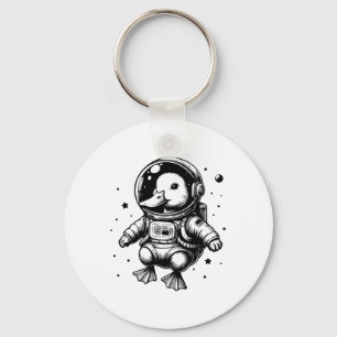 Porte-clés Duck Papa Maman Espace - Astronaut Canard