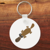 Porte-clés Duckbill Platypus Art (Recto)