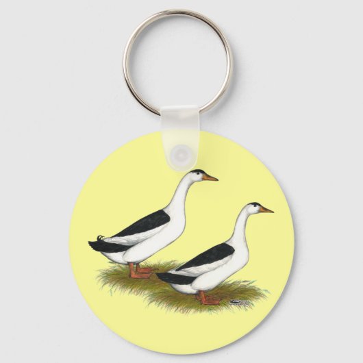 Porte-clés Ducks : Black Magpies (Recto)