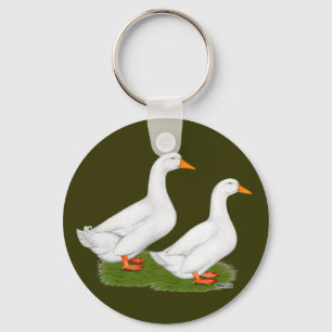 Porte-clés Ducks: White Pekins