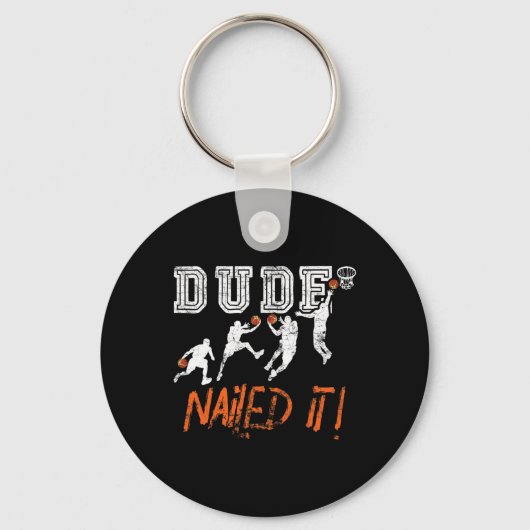 Porte-clés Dude Nail It - Byller Bysketbyll Player - Hooper (Recto)