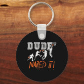 Porte-clés Dude Nail It - Byller Bysketbyll Player - Hooper (Recto)