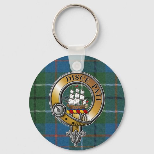 Porte-clés Duncan Tartan & Badge (Recto)