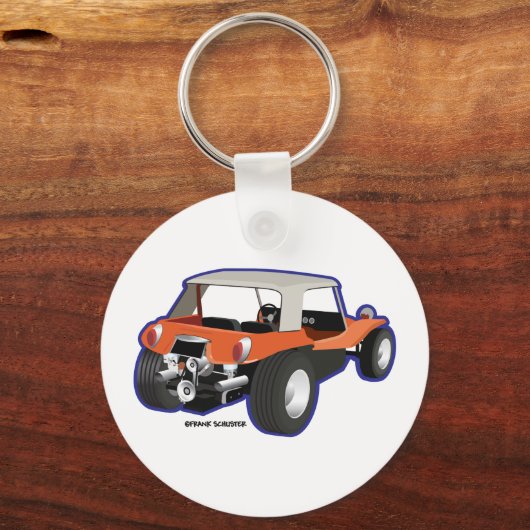 Porte-clés Dune Buggy Manx (Recto)