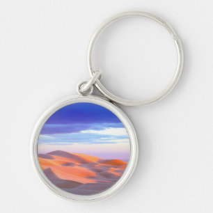Porte-clés Dunes de Glamis au coucher du soleil