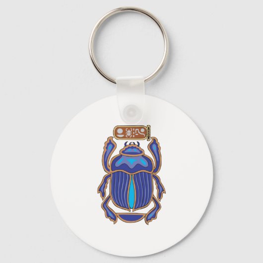 Porte-clés Dung Dung Beetle égyptien Scarab (Recto)