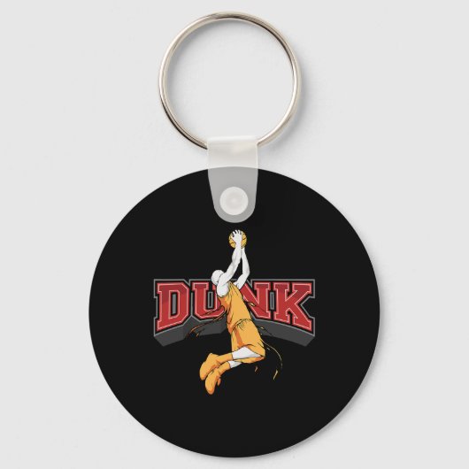Porte-clés Dunk Basketball (Recto)