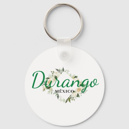 Porte-clés Durango Mexique Voyage Destination Bridesmaid (Recto)