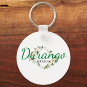 Porte-clés Durango Mexique Voyage Destination Bridesmaid (Recto)