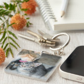 Porte-clés Durée du bain (Devant Droit)