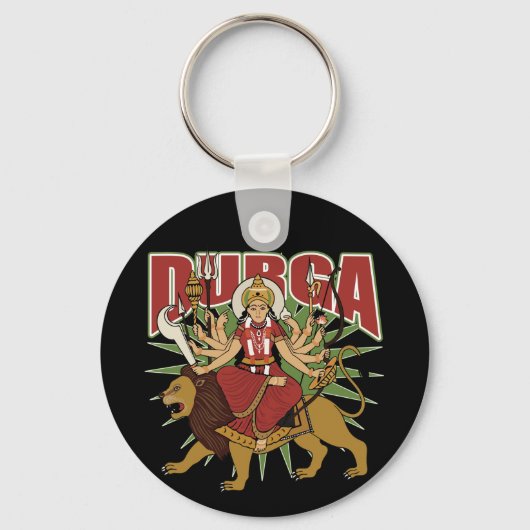 Porte-clés Durga hindou (Recto)