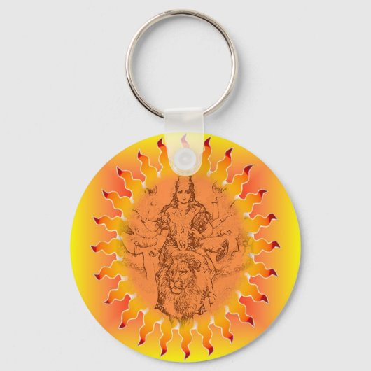 Porte-clés Durga Ma Porte - clé (Recto)