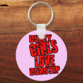 PORTE-CLÉS DURTY GIRLS ADORE DUBSTEP (Recto)