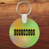 Porte-clés Dusky Color V - Modèle (Recto)