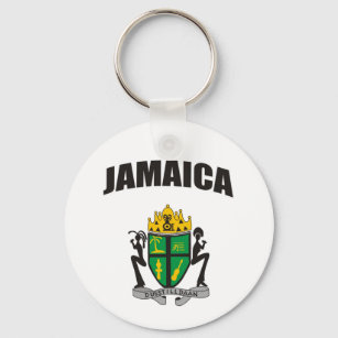 Porte-clés Dusstilldaan crest, Jamaica key chain