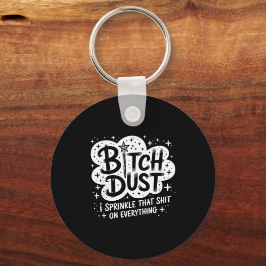 Porte-clés Dust I Sprinkle That On Everything Halloween  (Recto)