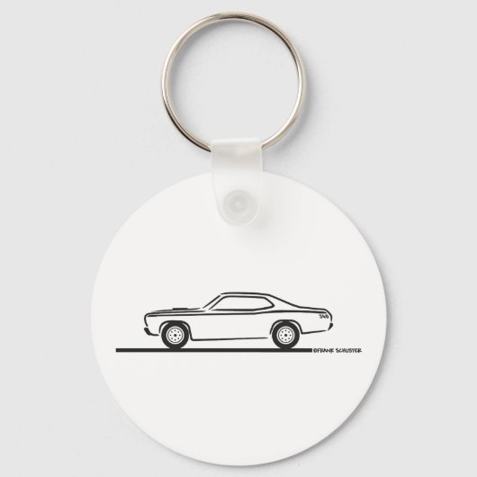 Porte-clés Duster Plymouth 1971 (Recto)