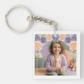 Porte-clés Dusty Floral Romantic Aunt Keepsake (Devant)