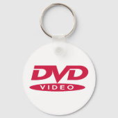 Porte-clés DVD Video Red Logo - Keys (Verso)