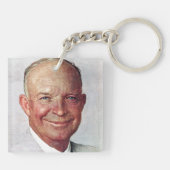 Porte-clés Dwight David Eisenhower (Dos)