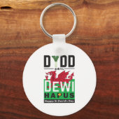Porte-clés Dydd Giles Dewi Hapus Joyeux St Davids Jour 6 (Recto)