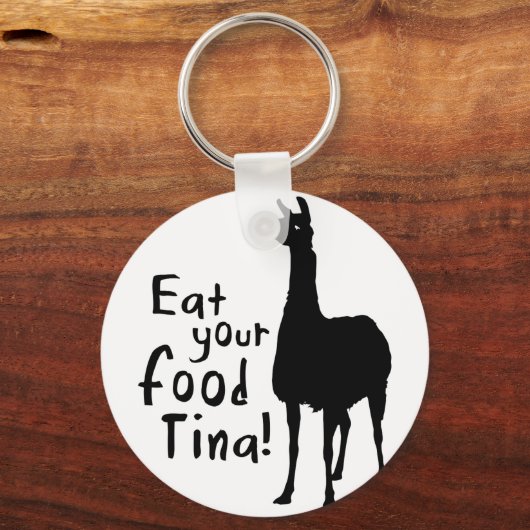 Porte-clés dynamite lama (Recto)