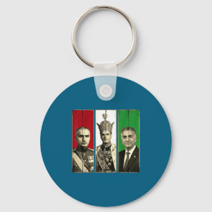 Porte-clés dynastie Pahlavi trois générations reza shah