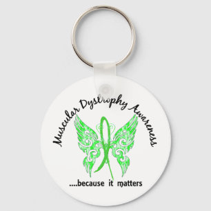 Porte-clés Dystrophie musculaire grunge du papillon 6,1 de