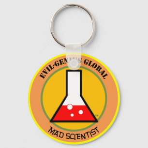 Porte-clés E.G.G. Porte - clé fou de scientifique