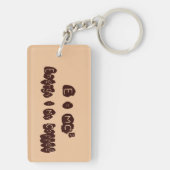 PORTE-CLÉS E = MC2 (Dos)