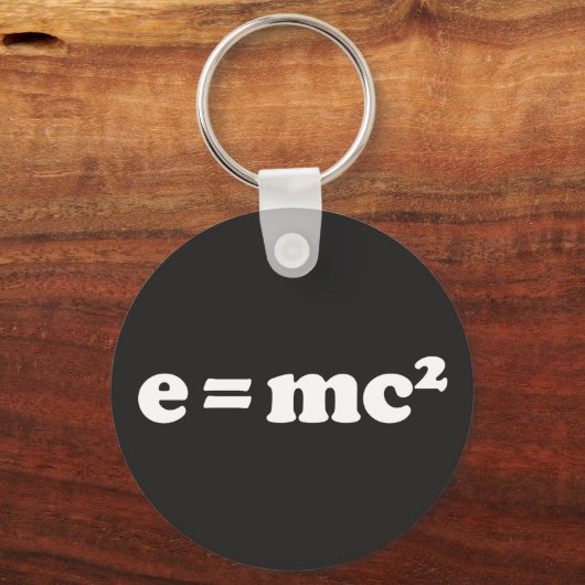Porte-clés e = mc2 (Recto)