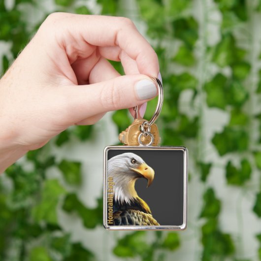 Porte-clés Eagle honorable (main)
