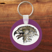 Porte-clés Eagle hurle (Recto)