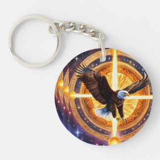 Porte-clés Eagle imprimé Beau Porte - clé