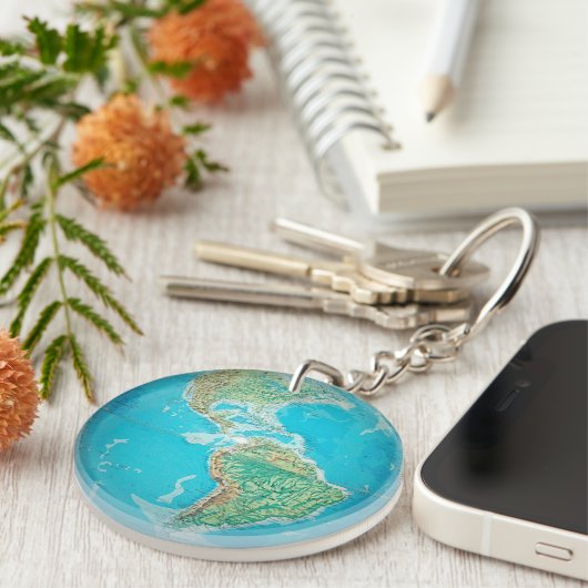 Porte-clés Earth Globe 1 (Devant Droit)