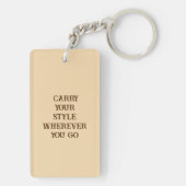 Porte-clés Earthtone Geometry (Dos)