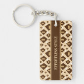 Porte-clés Earthtone Geometry (Devant)