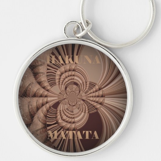 Porte-clés Earthy Hakuna Matata (Devant)