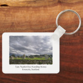 Porte-clés East Aquhorthies Standing Stones, Écosse (Recto)