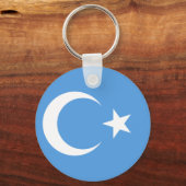 Porte-clés East Turkestan Uyghur Flag (Recto)