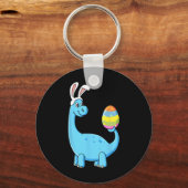 Porte-clés Easter Day T Rex Dino Rabbit Ears With Egg Boys (Recto)