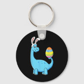 Porte-clés Easter Day T Rex Dino Rabbit Ears With Egg Boys (Verso)